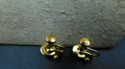 CZECH GLASS SET GOOD EARS BK